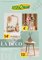 Catalogue - le meilleur de la déco chez Stokomani Valable du 07 au 18 mai 2025