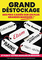 Grand destockage chez Stokomani Valable du 08 au 31 octobre 2026