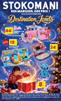Catalogue jouets des magasins Stokomani Valable du 14 au 25 octobre 2026