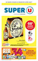 Les prix bas de la semaine chez Super U Valable du 25 mars au 06 avril 2025