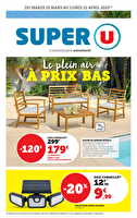 Le plein air à prix bas chez Super U Valable du 25 mars au 21 avril 2025