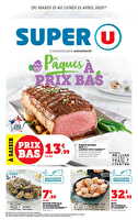 Pâques à prix bas chez Super U Valable du 15 au 21 avril 2025