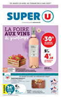 Les prix bas dans votre magasin des magasins Super U Valable du 29 avril au 11 mai 2025