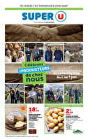 Célébrons les producteurs de chez nous ! chez Super U Valable du 03 au 08 juin 2025