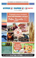 Engagés pour soutenir nos partenaires locaux poitou charentes chez Super U Valable du 03 au 15 juin 2025