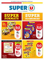 Gros volumes ! chez Super U Valable du 27 mai au 08 juin 2025