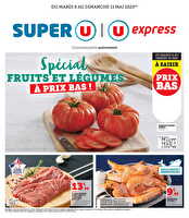 Spécial fruits et légumes à prix bas ! chez Super U Valable du 06 au 11 mai 2025