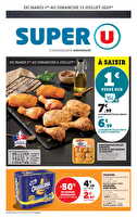 Les prix bas de la semaine chez Super U Valable du 01 au 13 juillet 2025