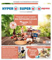 Engagés pour soutenir nos partenaires locaux mayenne chez Super U Valable du 17 au 29 juin 2025