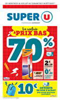 La rentrée à prix bas chez Super U Valable du 16 juillet au 03 août 2025