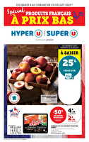 Spécial produits français à prix bas ! chez Super U Valable du 08 au 13 juillet 2025