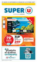 Les prix bas de la semaine des magasins Super U Valable du 30 septembre au 12 octobre 2025