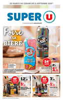 Foire à la bière chez Super U Valable du 09 au 21 septembre 2025