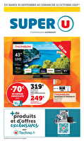Les prix bas de la semaine des magasins Super U Valable du 30 septembre au 12 octobre 2025