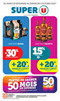 Les prix bas de la semaine des magasins Super U Valable du 23 septembre au 05 octobre 2025