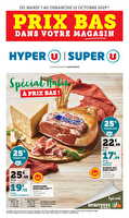 Spécial italie à prix bas ! chez Super U Valable du 07 au 12 octobre 2025