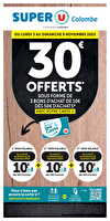 Offre exclusive chez Super U Valable du 03 au 09 novembre 2025