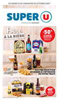 Foire à la bière des magasins Super U Valable du 14 au 26 octobre 2025