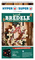 Spécial bredele petits gâteaux de noël chez Super U Valable du 28 octobre au 09 novembre 2025