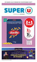 Les prix bas de la semaine chez Super U Valable du 18 au 30 novembre 2025
