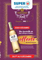 4 semaines pour préparer noël - semaine 2 des magasins Super U Valable du 01 au 07 décembre 2025