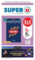 Les prix bas de la semaine chez Super U Valable du 18 au 30 novembre 2025
