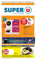 Les prix bas de la semaine chez Super U Valable du 25 novembre au 07 décembre 2025
