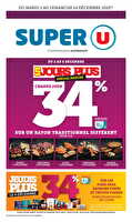 Les prix bas de la semaine des magasins Super U Valable du 02 au 14 décembre 2025