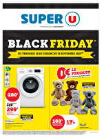 Black friday chez Super U Valable du 28 au 30 novembre 2025