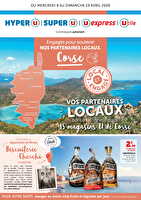 Engagés pour soutenir nos partenaires locaux corse chez Super U Valable du 08 au 19 avril 2026