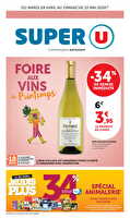 Les prix bas de la semaine des magasins Super U Valable du 28 avril au 10 mai 2026