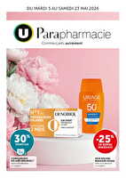 Parapharmacie chez Super U Valable du 05 au 23 mai 2026