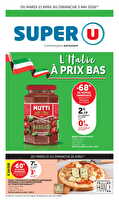 Les prix bas de la semaine chez Super U Valable du 21 avril au 03 mai 2026
