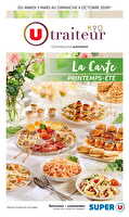 La carte printemps été chez Super U Valable du 03 mars au 04 octobre 2026