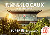 Découvrez nos producteurs locaux ! chez Super U Valable du 05 au 17 mai 2026