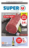 Le marché à prix bas chez Super U Valable du 05 au 17 mai 2026