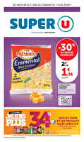 Les prix bas de la semaine chez Super U Valable du 27 mai au 07 juin 2026