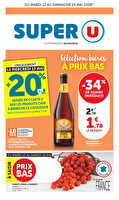 Les prix bas dans votre magasin des magasins Super U Valable du 12 au 24 mai 2026