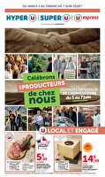 Célébrons les producteurs de chez nous des magasins Super U Valable du 02 au 07 juin 2026