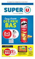 Les prix bas de la semaine chez Super U Valable du 09 au 21 juin 2026