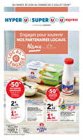 Engagés pour soutenir nos partenaires locaux alsace chez Super U Valable du 30 juin au 05 juillet 2026