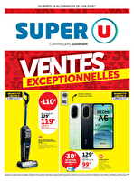 Ventes exceptionnelles ! des magasins Super U Valable du 16 au 28 juin 2026
