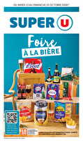 Foire a la biere des magasins Super U Valable du 13 au 25 octobre 2026