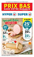 Spécial italie à prix bas ! des magasins Super U Valable du 06 au 11 octobre 2026