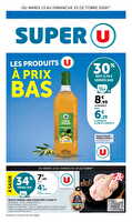 Les prix bas de la semaine chez Super U Valable du 13 au 25 octobre 2026