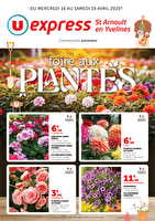 U express st arnoult foire aux plantes chez U express Valable du 16 au 19 avril 2025