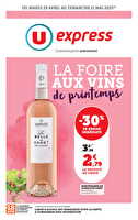 Les prix bas dans votre magasin des magasins U express Valable du 29 avril au 11 mai 2025