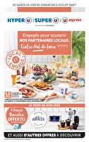 Engagés pour soutenir nos partenaires locaux centre val de loire chez U express Valable du 24 juin au 06 juillet 2025