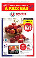 Spécial produits français à prix bas ! chez U express Valable du 08 au 13 juillet 2025