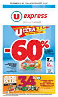 Quinzaine des prix ultra bas spécial rentrée chez U express Valable du 19 au 31 août 2025